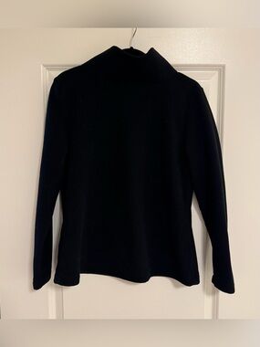 Dudley Stephens Women's Vello Fleece Black Greenpoint Turtleneck